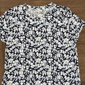 Floral Print Women's Top